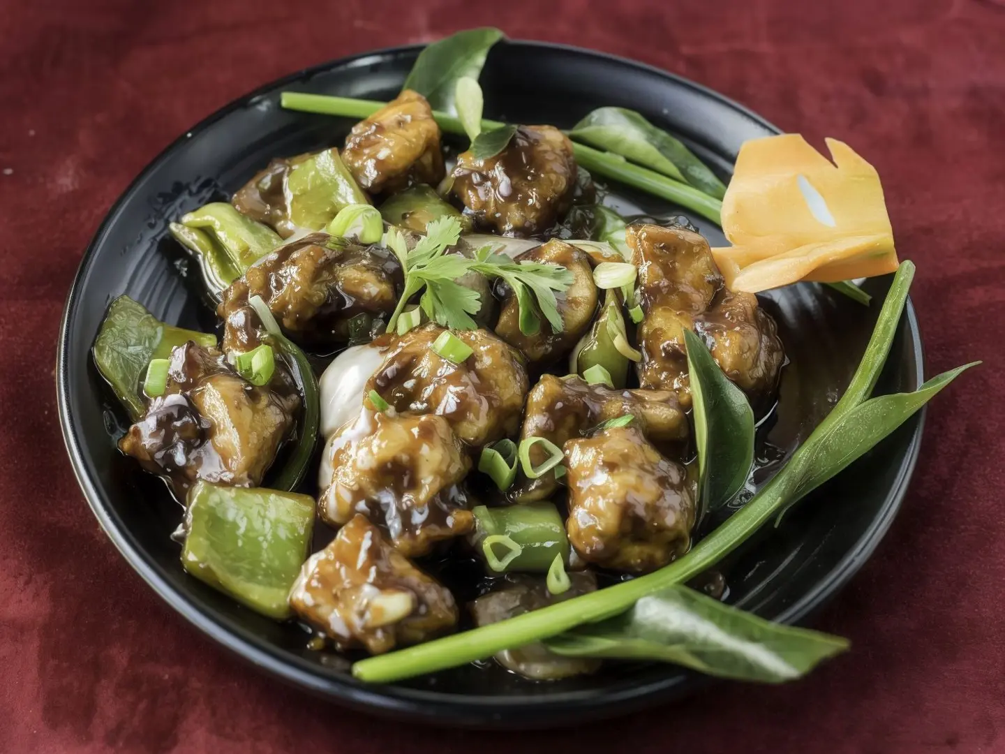 Chicken Manchurian.
