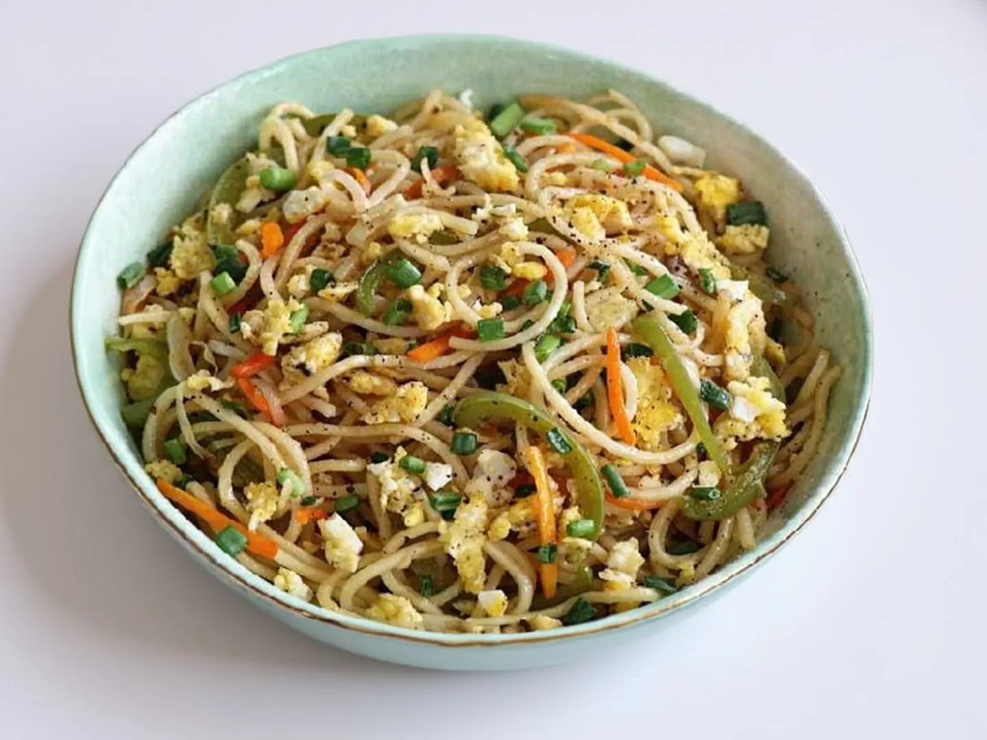 أرز مقلي بالبيض