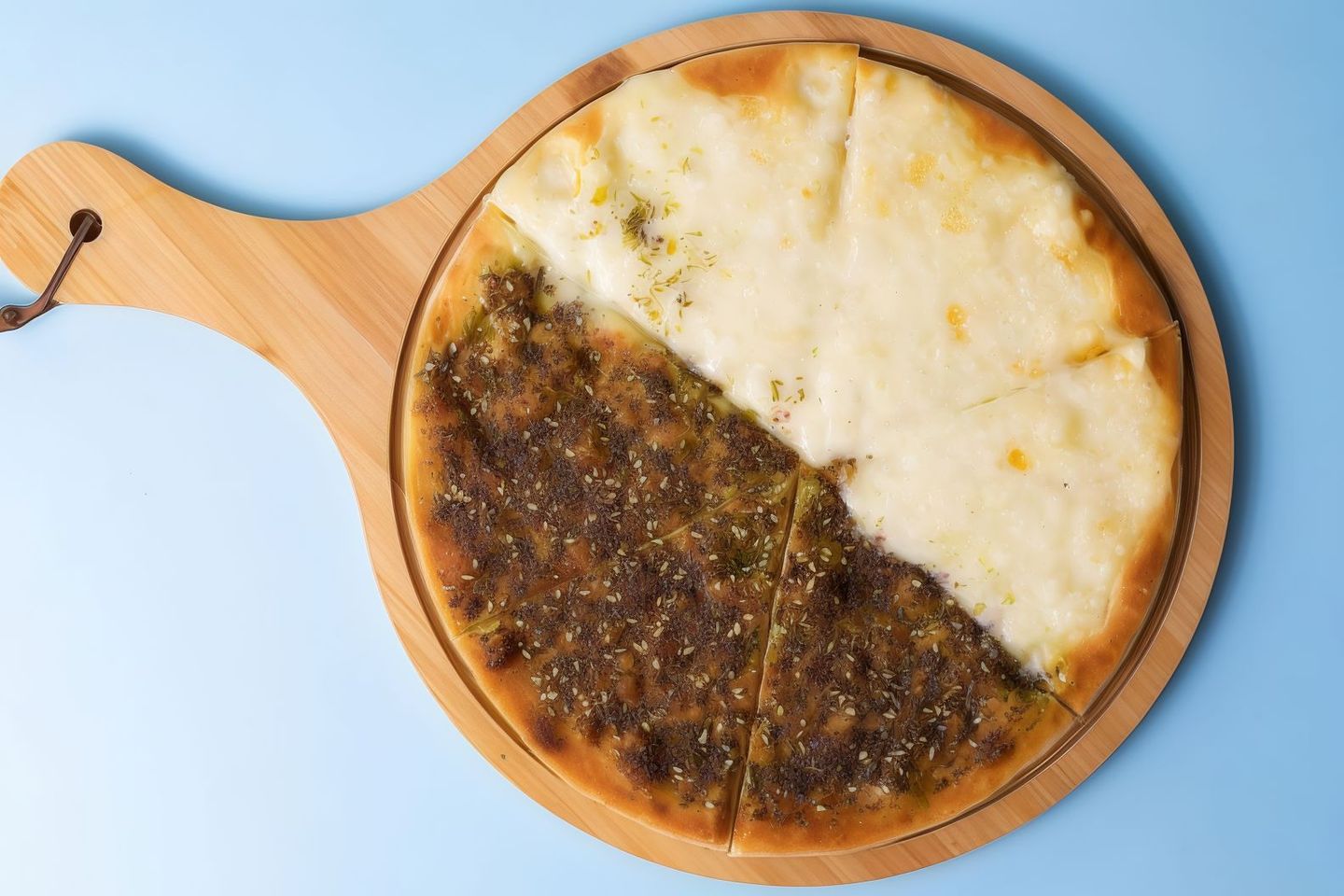 جبنة و زعتر