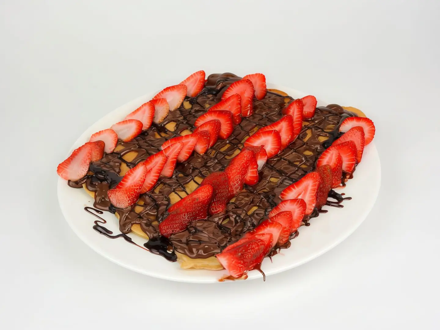Nutella Strawberry Pancake