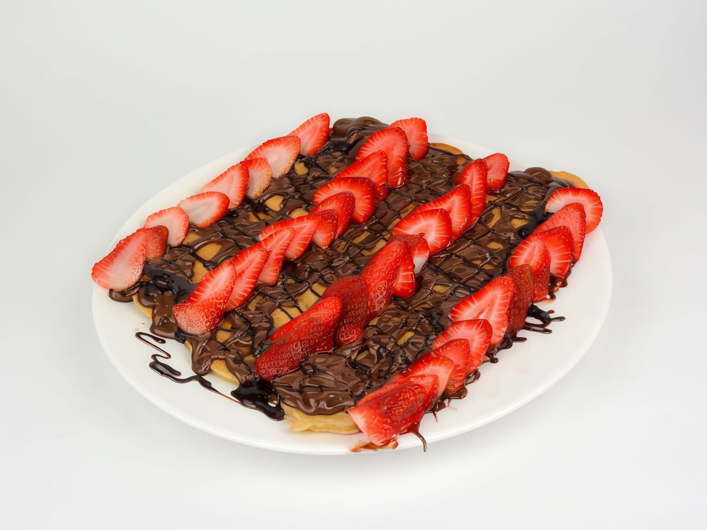 Nutella Strawberry Pancake
