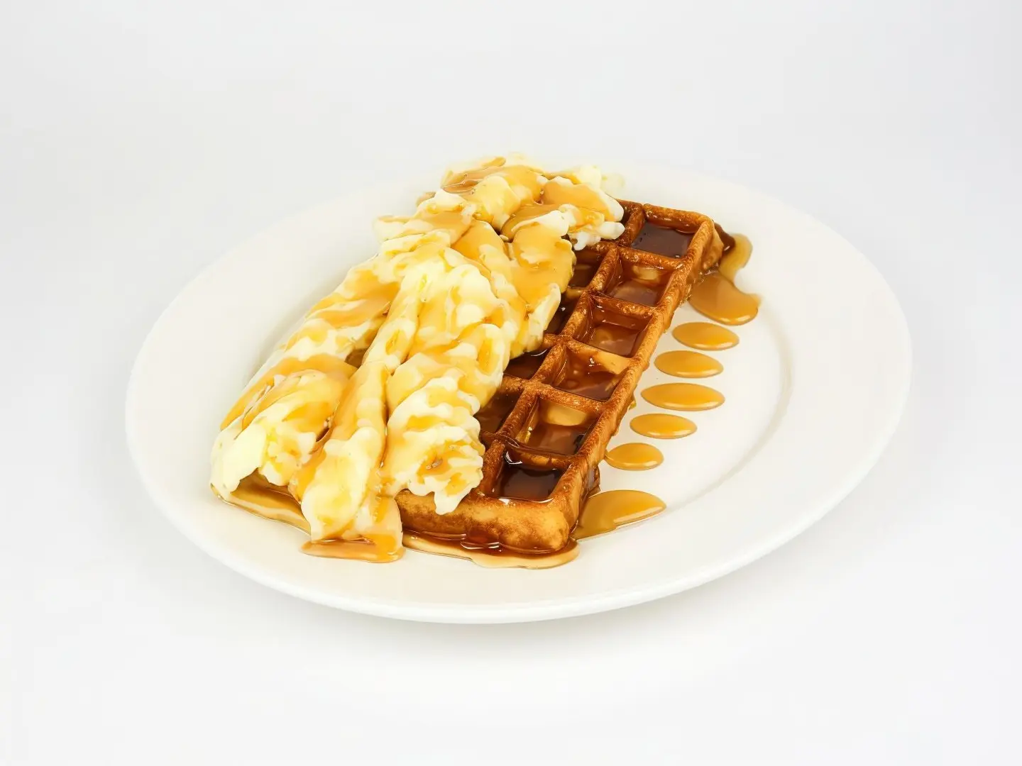 Waffle Arabic Cream Honey
