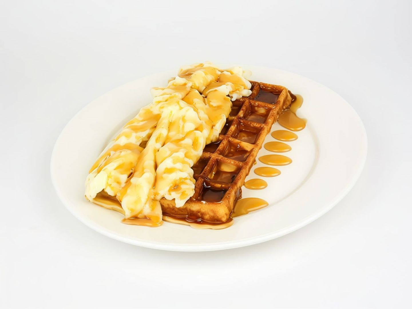 Waffle Arabic Cream Honey