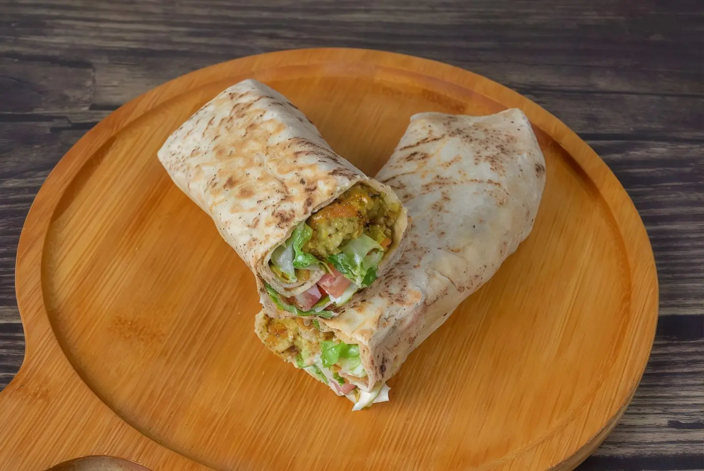 Hummus Falafel Sandwich