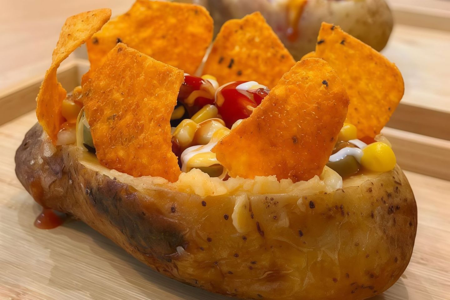 Spicy Baked Potato
