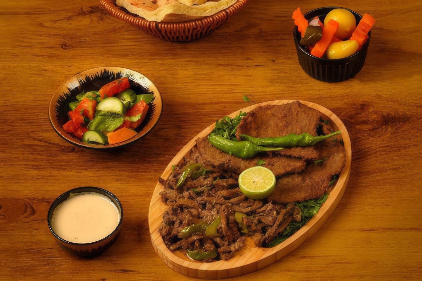 Mix Pane And Askindirani Liver Plate