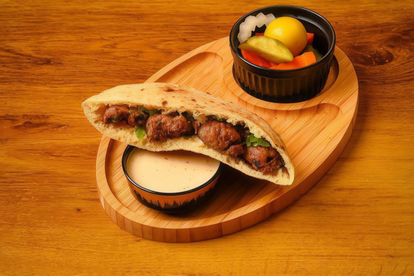 Awsal Kebab Sandwich