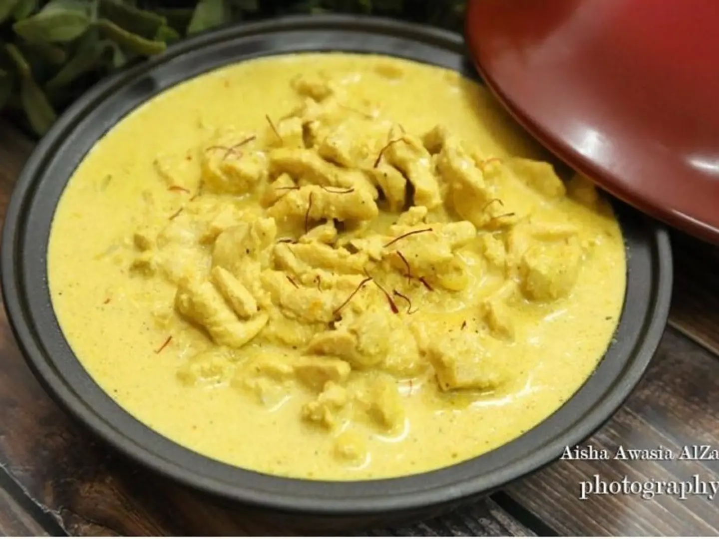 دجاج بالزعفران