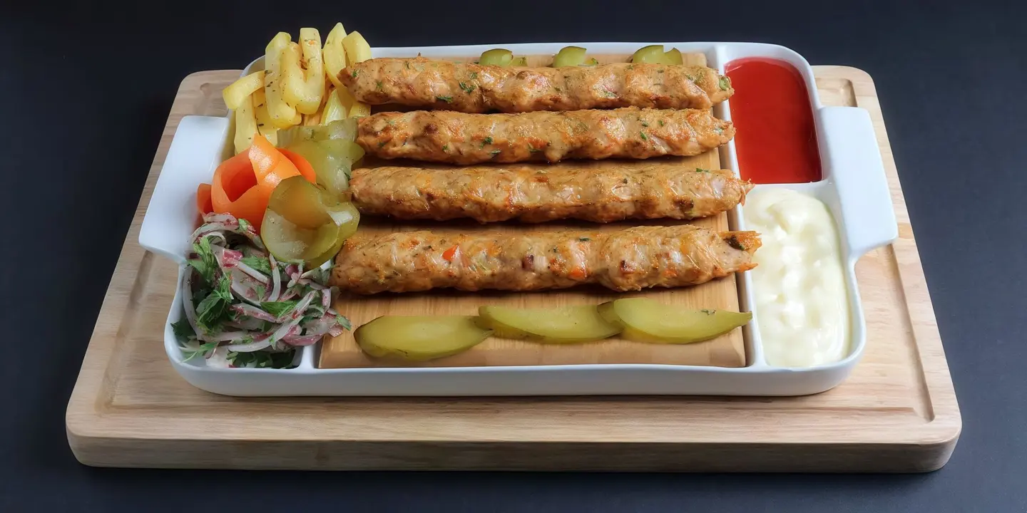 Chicken Kebab Dish