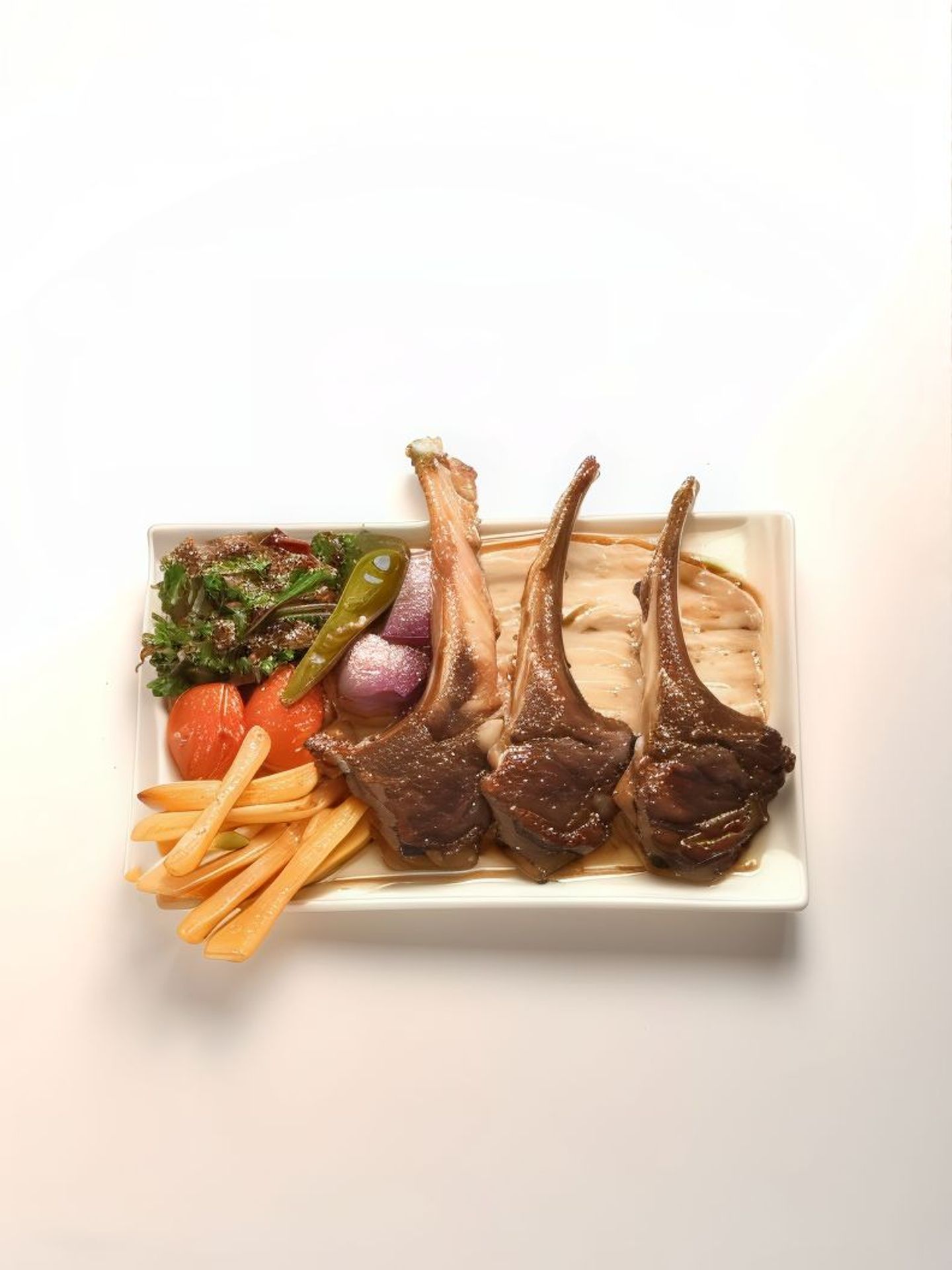 ريش - وسط -6 قطع