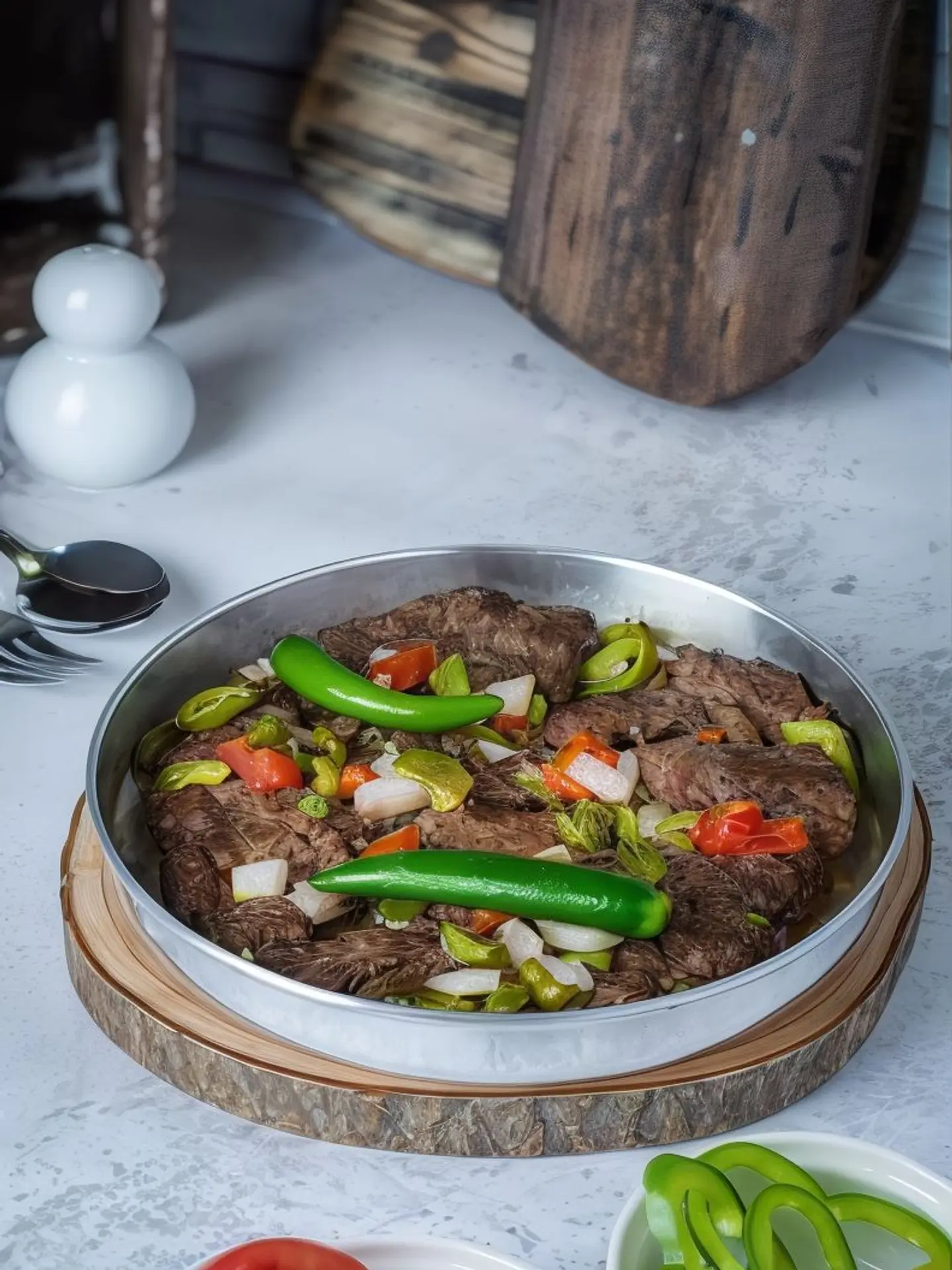 Meat Tray With Vegetables