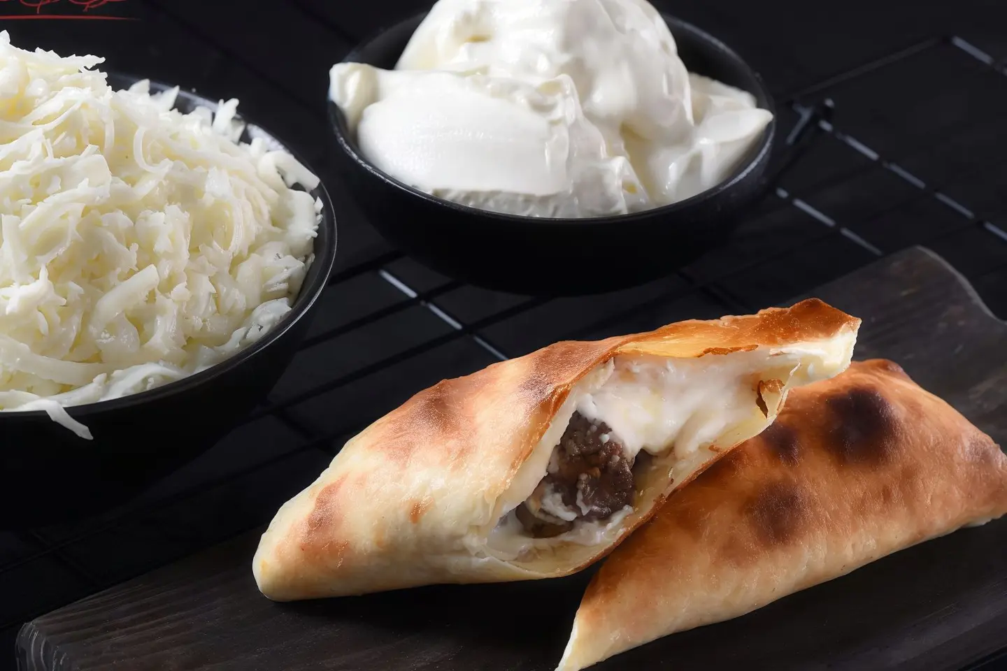 Meat Awsal Pie With Labneh - Small