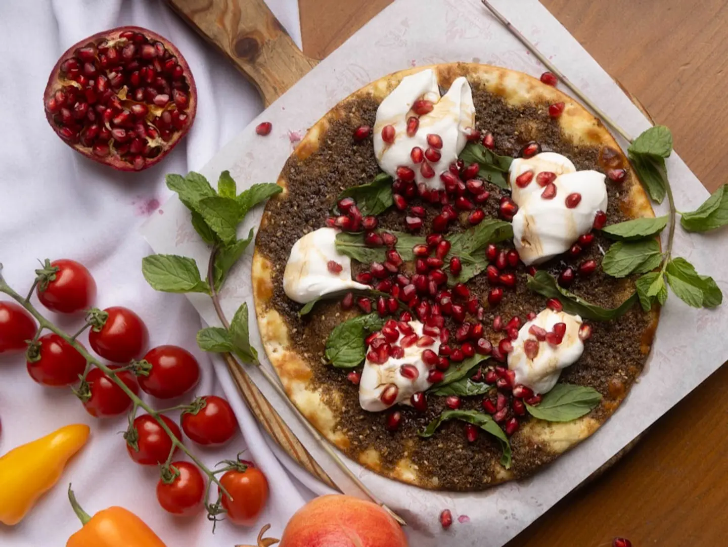 زعتر صحن مشوي
