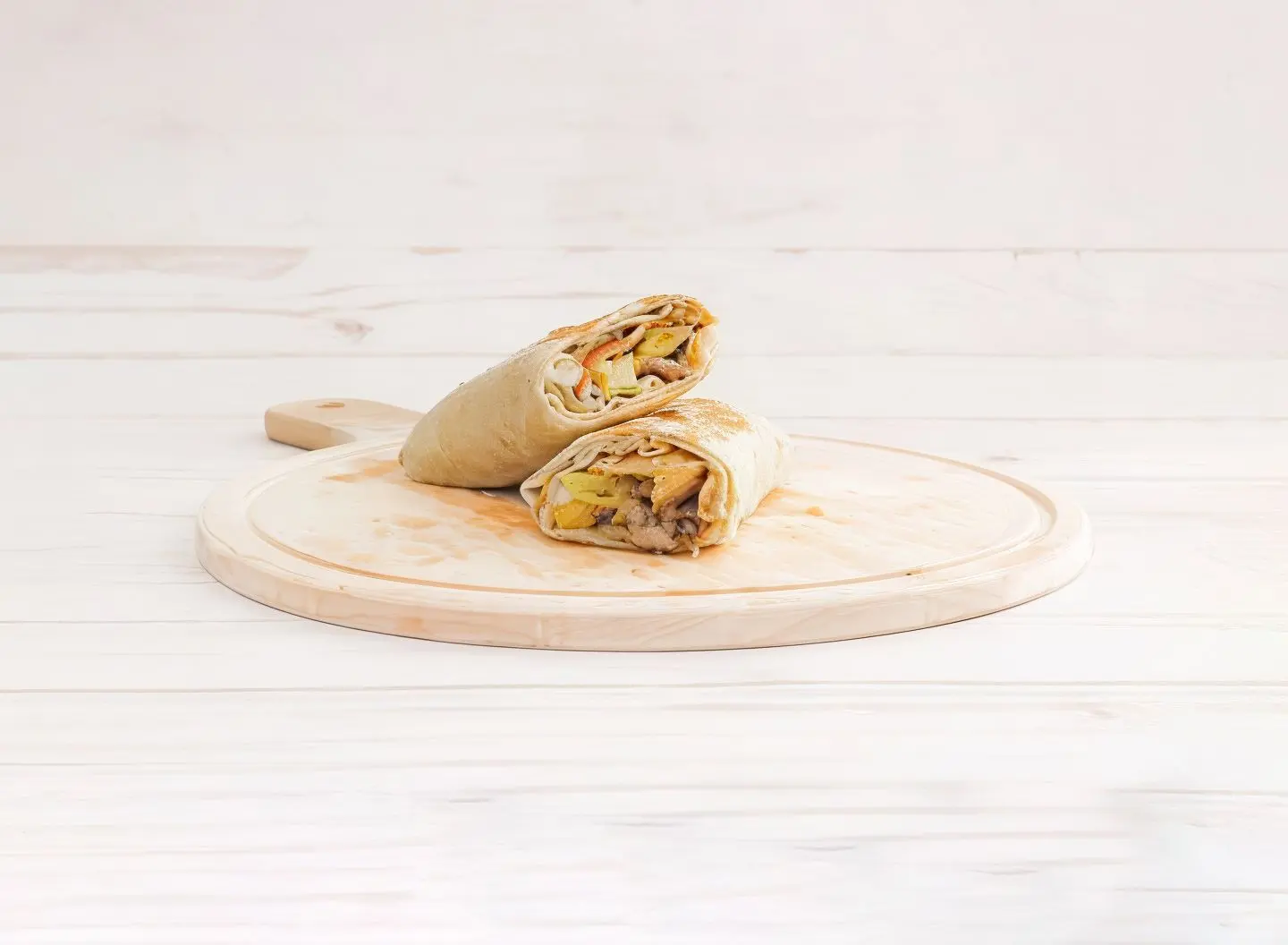 شاورما المذاق خبز فرن