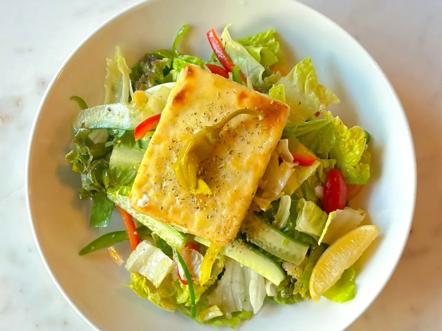Saganaki Greek Salad