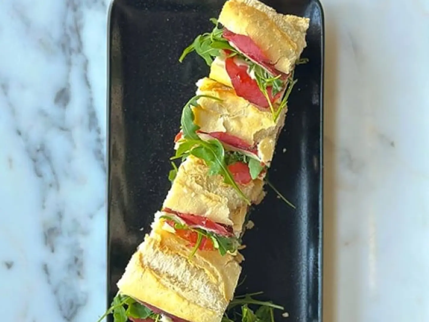 Gluten Free Bresaola Sandwich