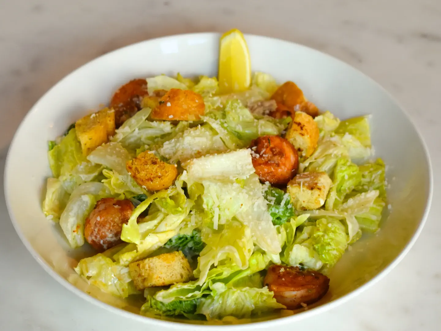 Shrimp Caesar Salad