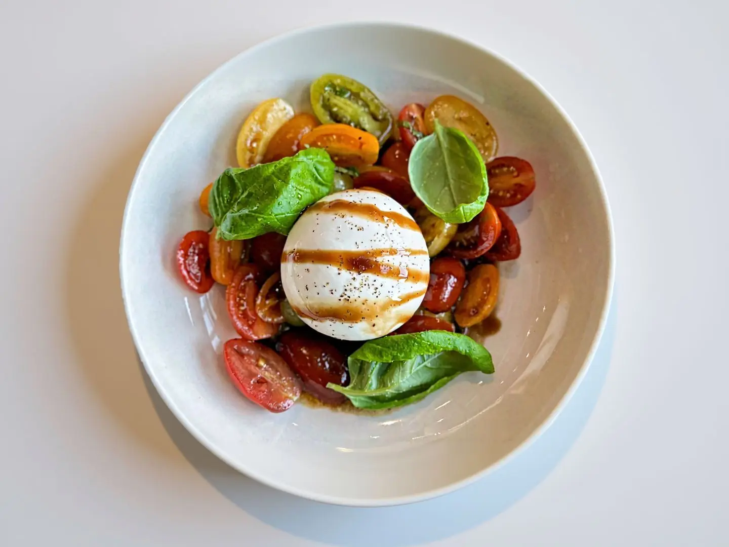 Seasonal Salad With Burrata
