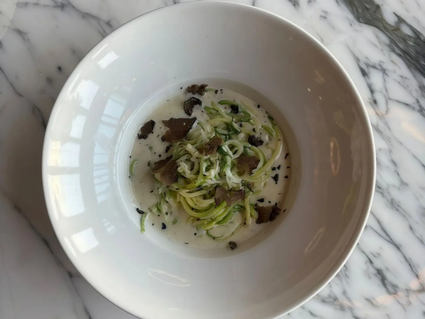Truffle Zoodles Keto