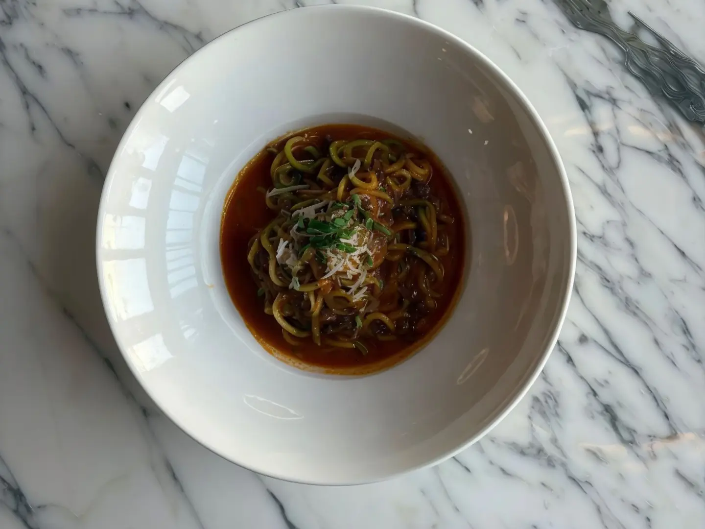 Zoodles Bolognese Keto