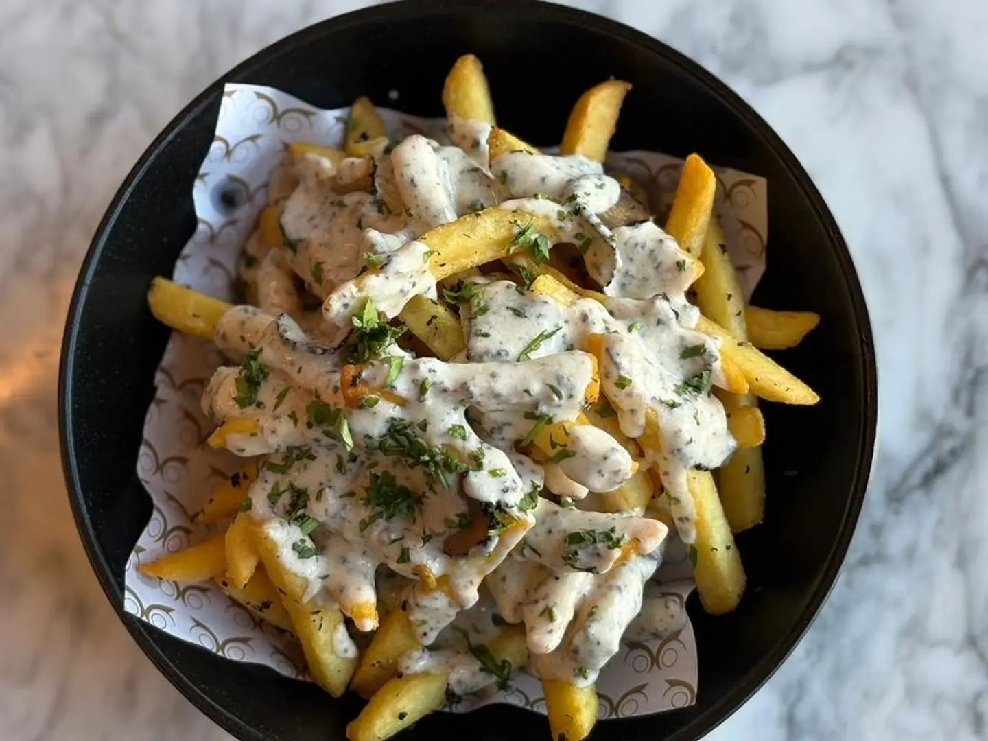 بطاطس مقلية بالترافل