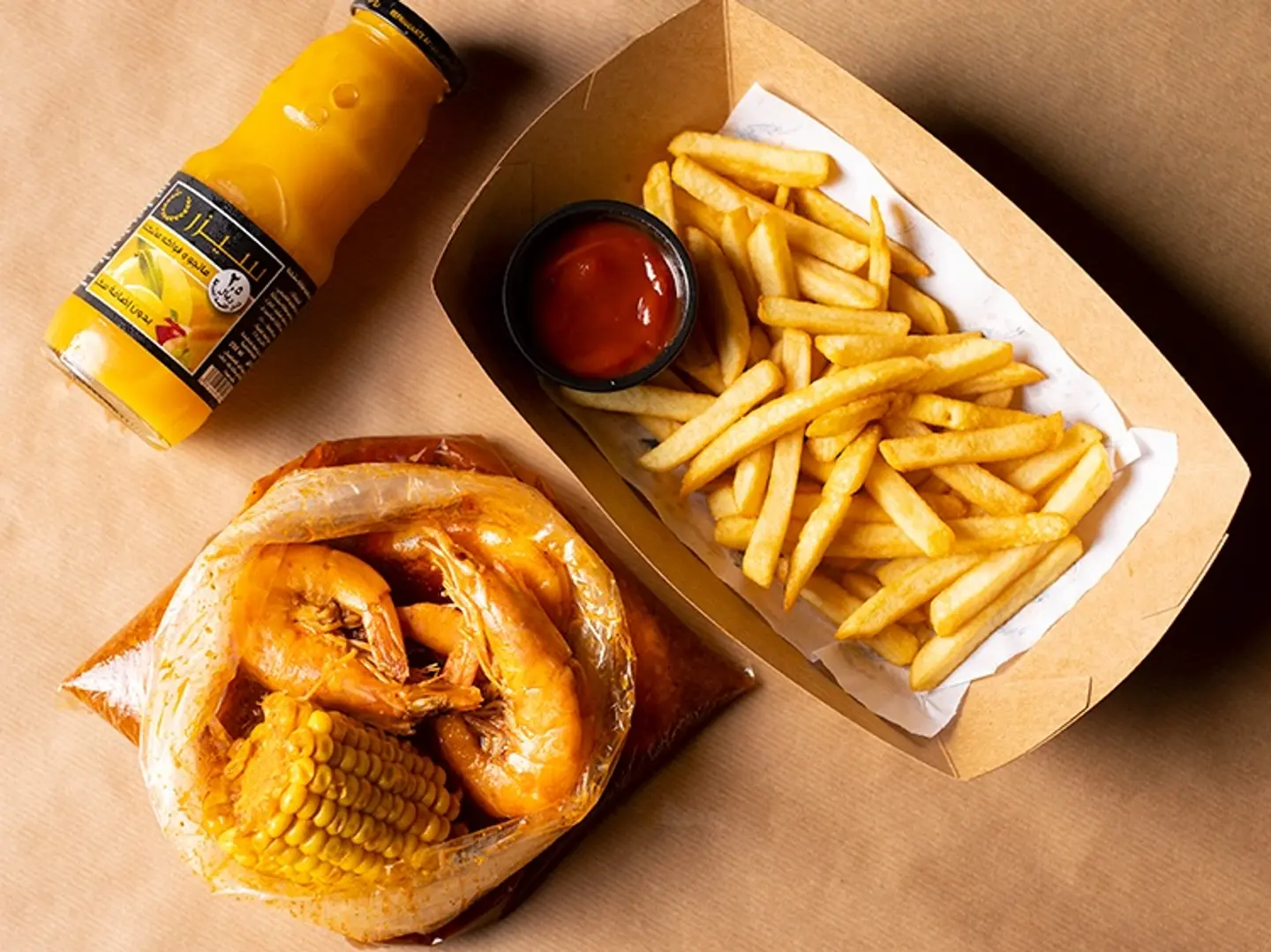 Shrimp And Sauce Kids Meal