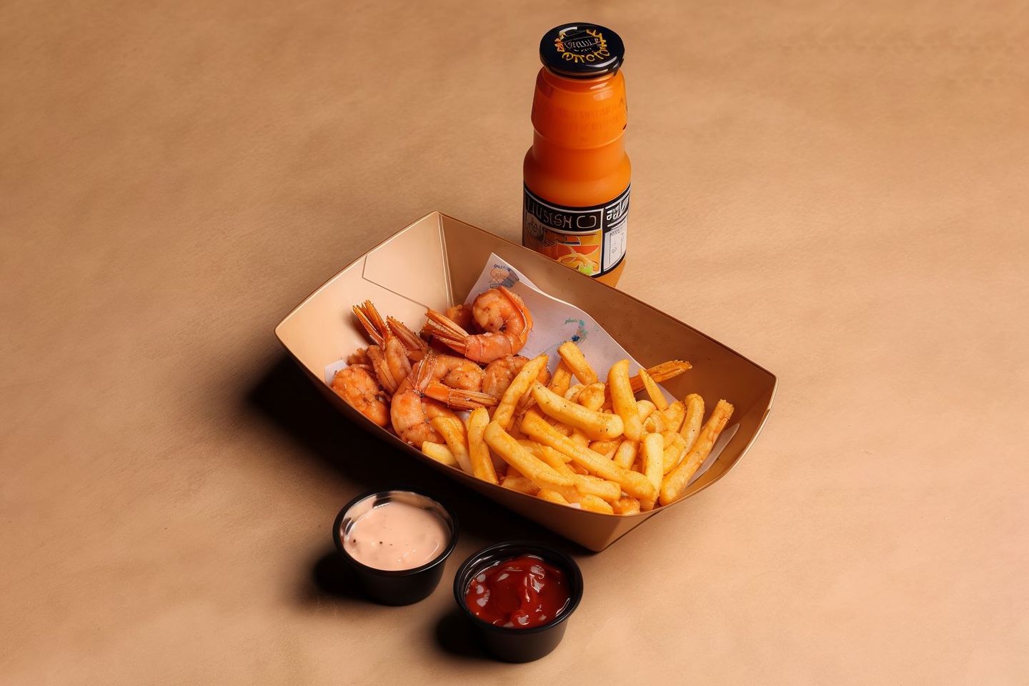 Kids Meal Fried Shrimp