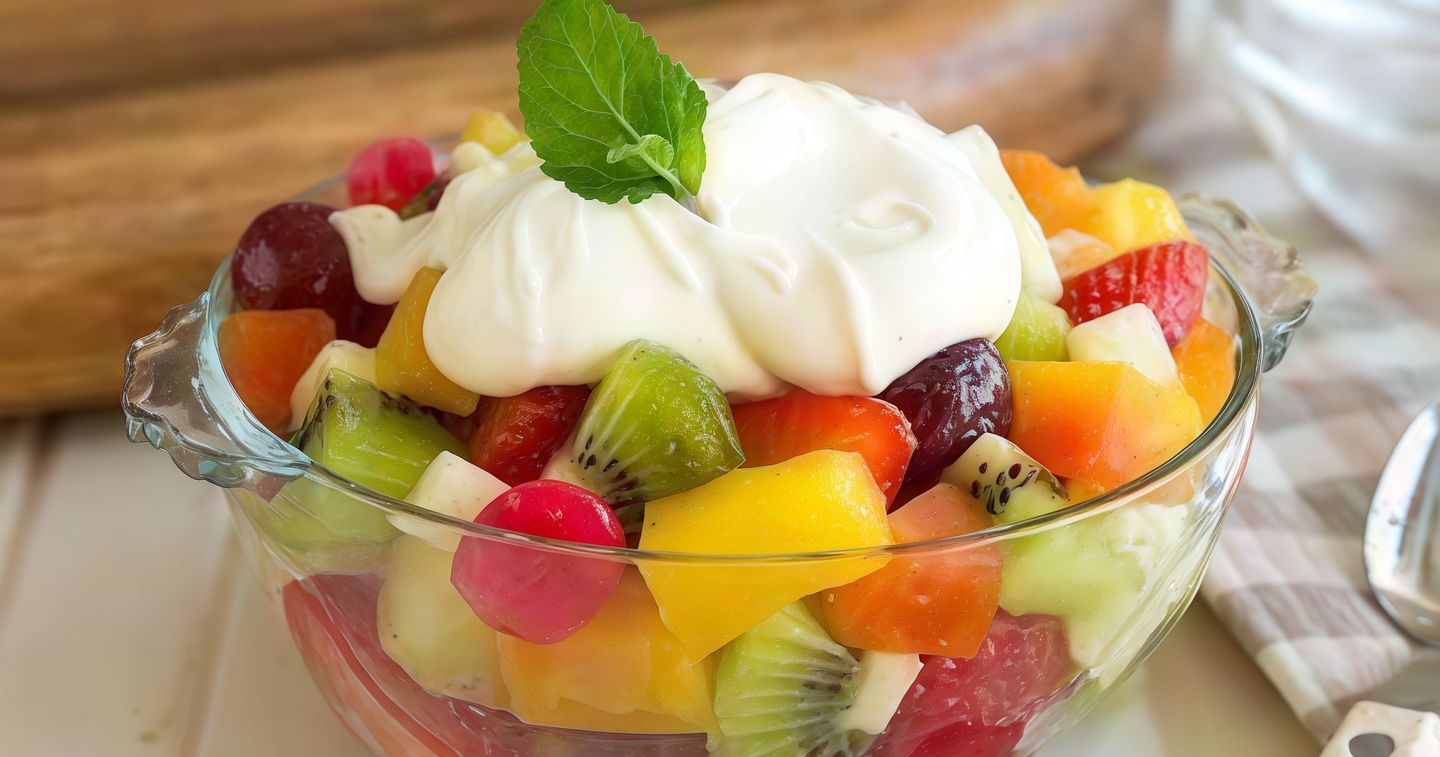 Salad With Cream - Family