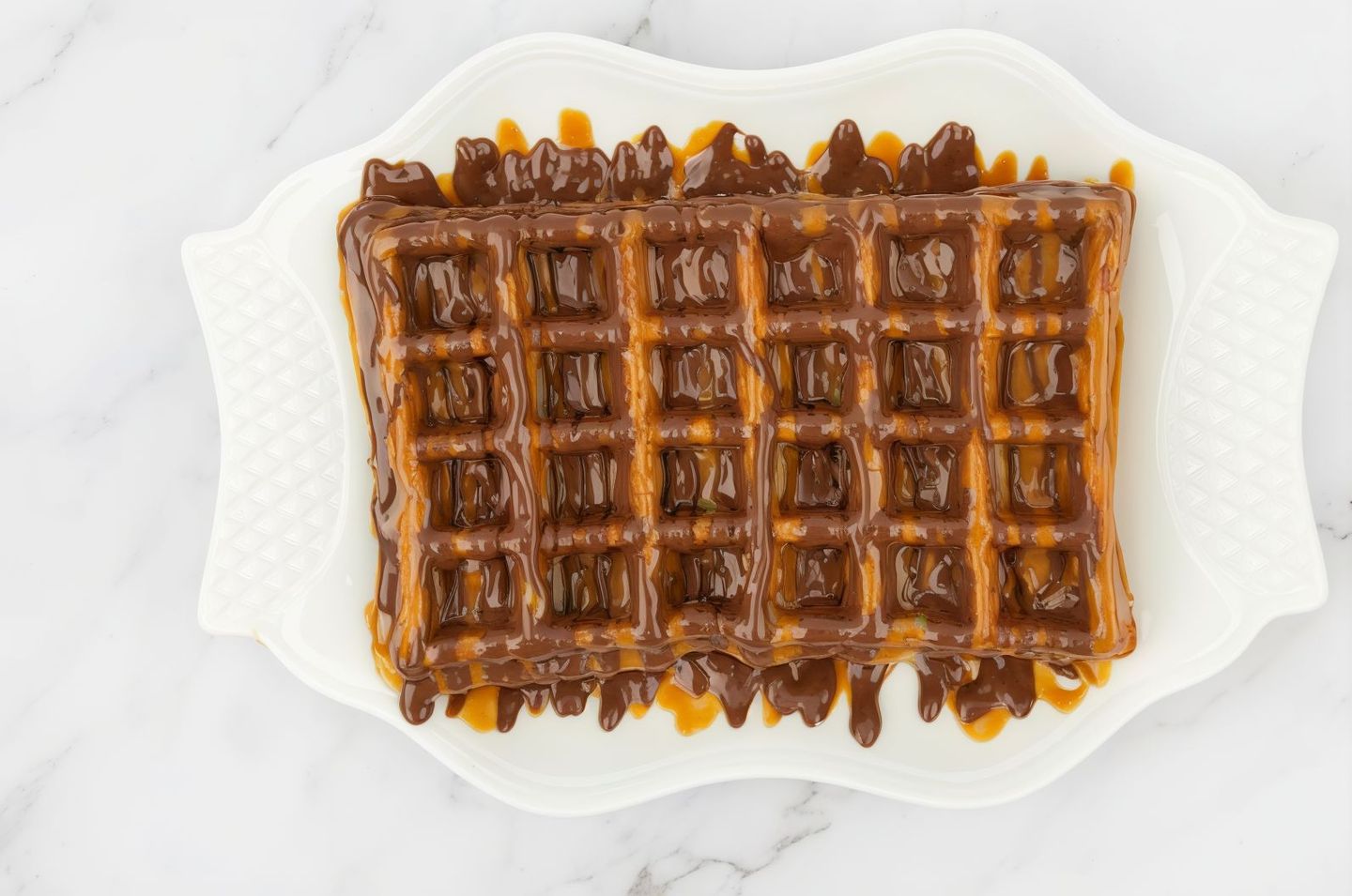 Waffle With Nutella