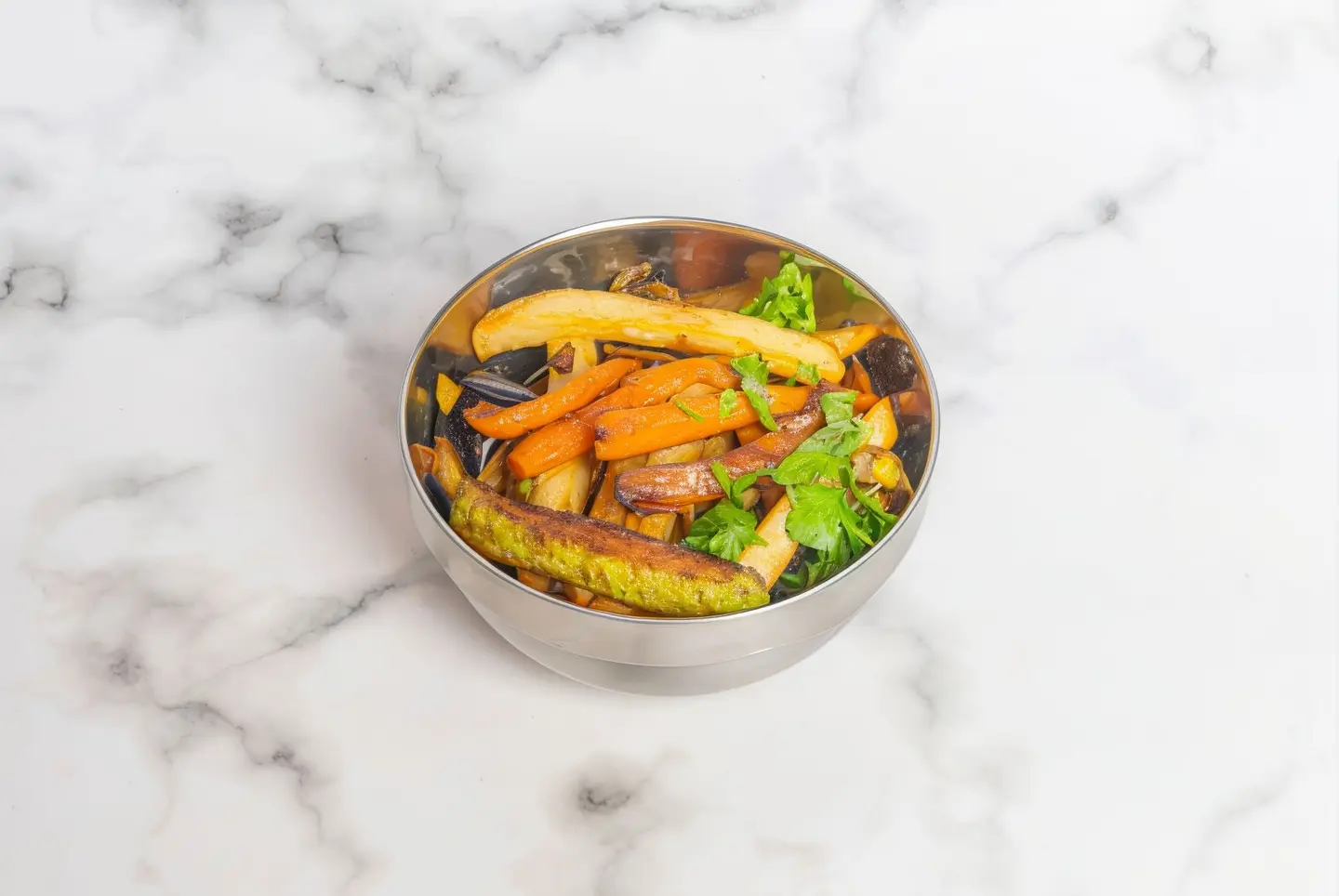 Mixed Vegetable In The Oven