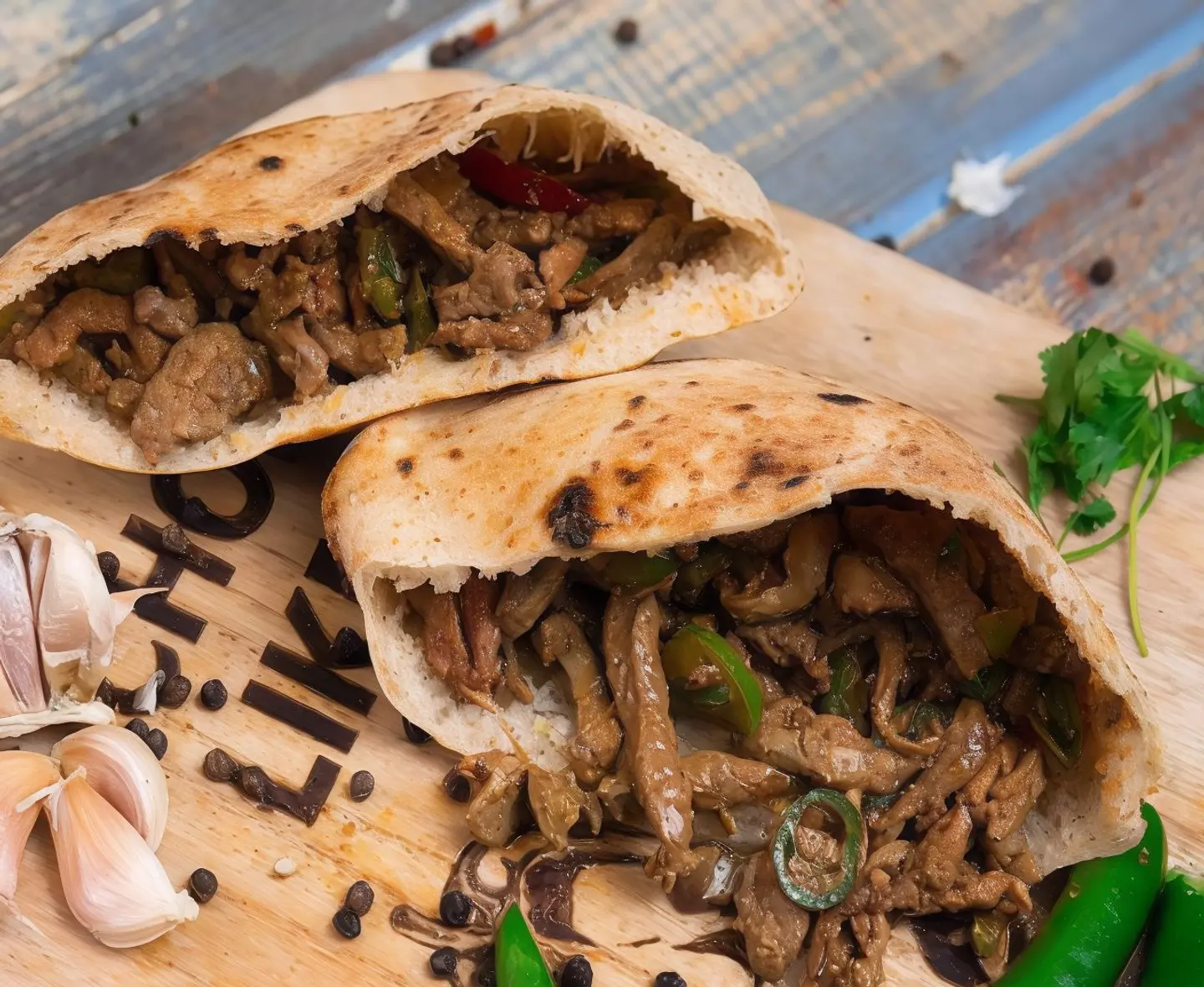 Liver With Iraqi Bread