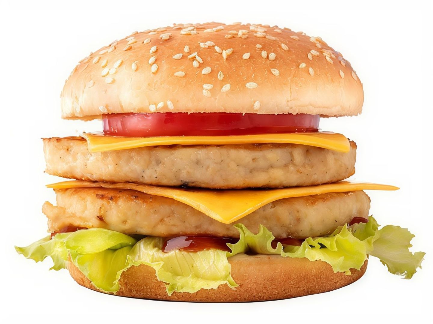 Chicken Burger With Cheese