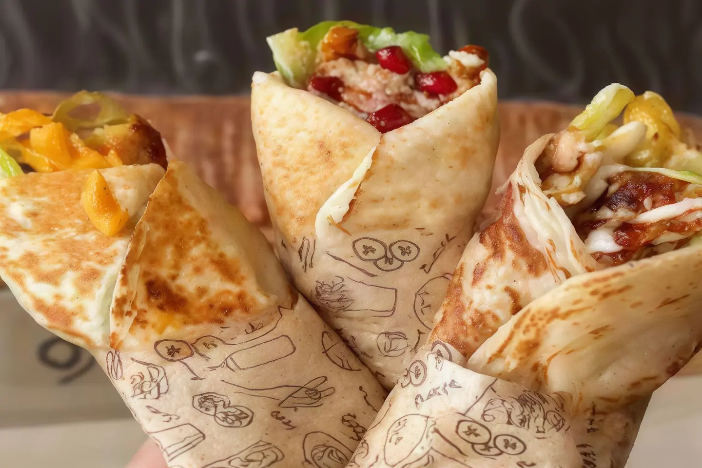 Khayali Shawerma Flatbread Spicy