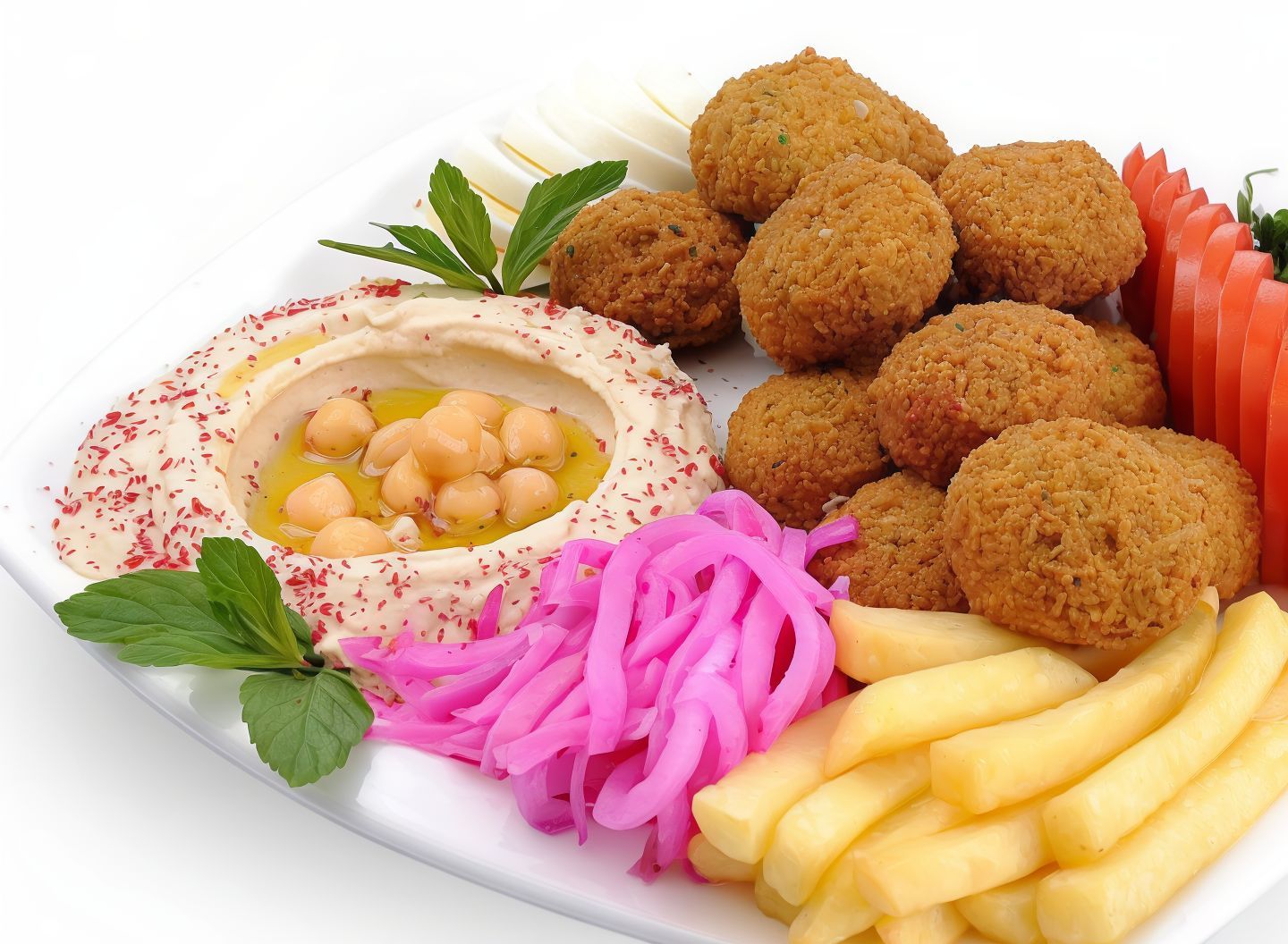 Falafel Shamiya Hummus