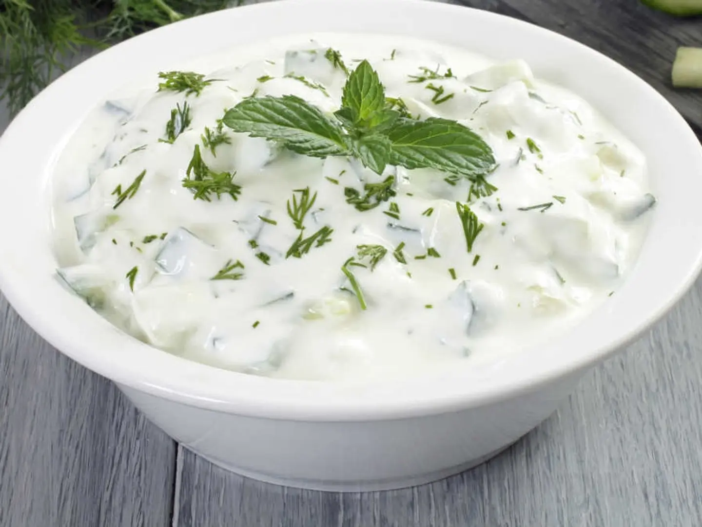 Yogurt With Cucumber