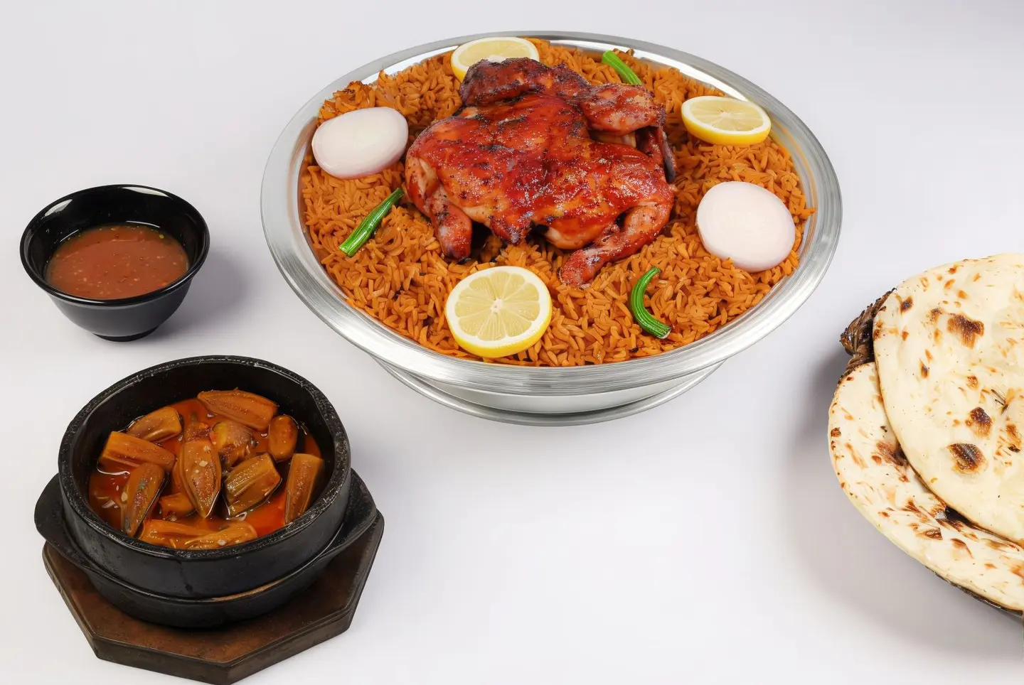 حبة شواية مع بامية