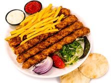 كباب دجاج بلاتر