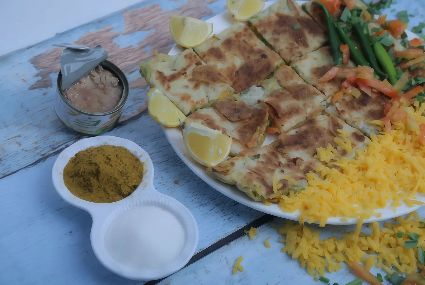 مطبق تونة شيدر