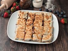 مطبق قشطة مع شوكولاتة
