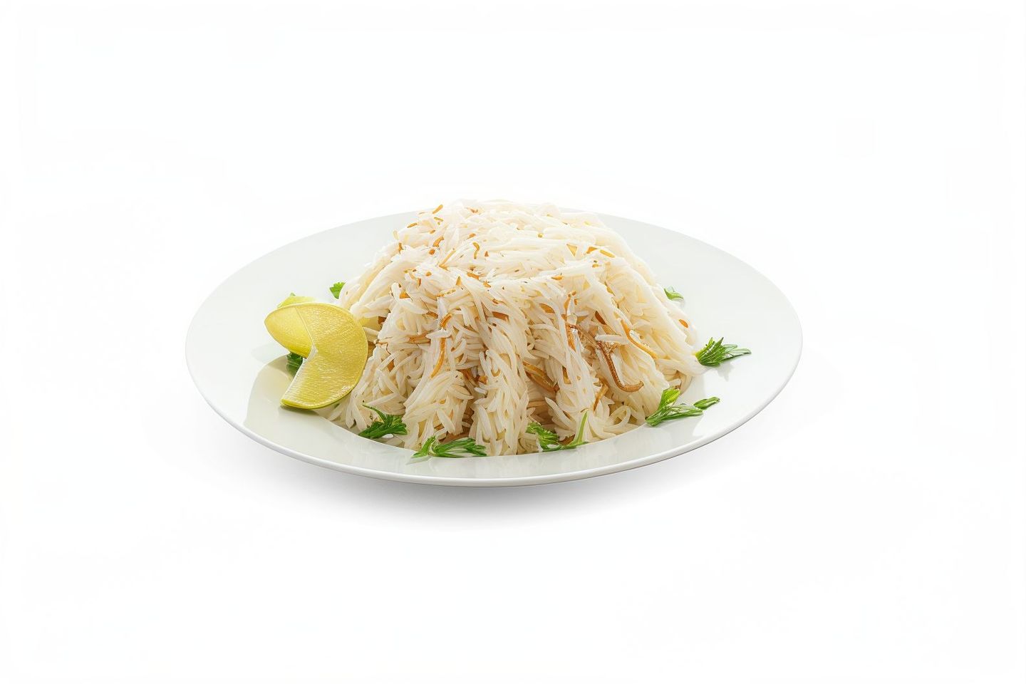 رز ابيض بالشعيرية - صغير