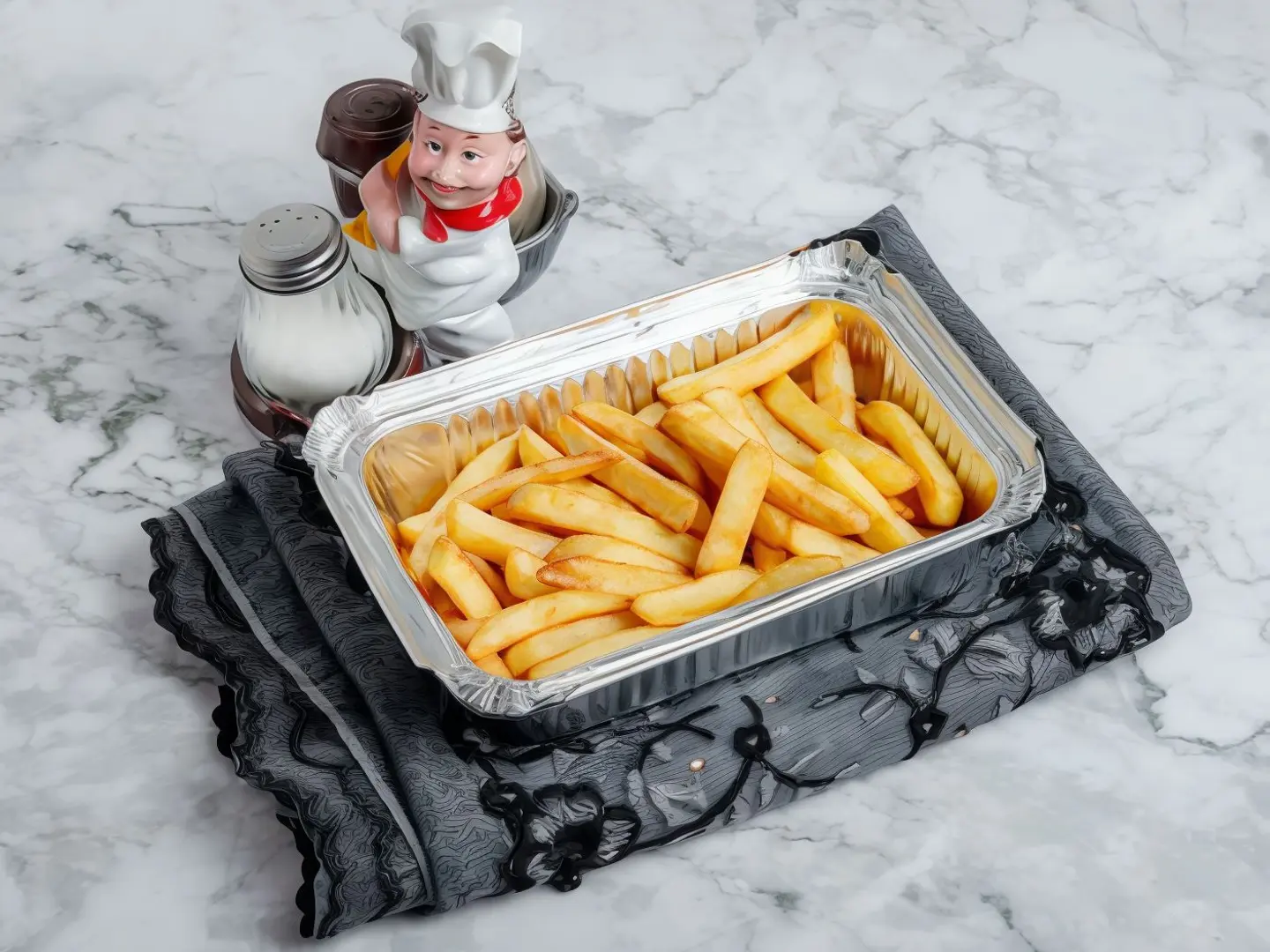 صحن بطاطس - كبير