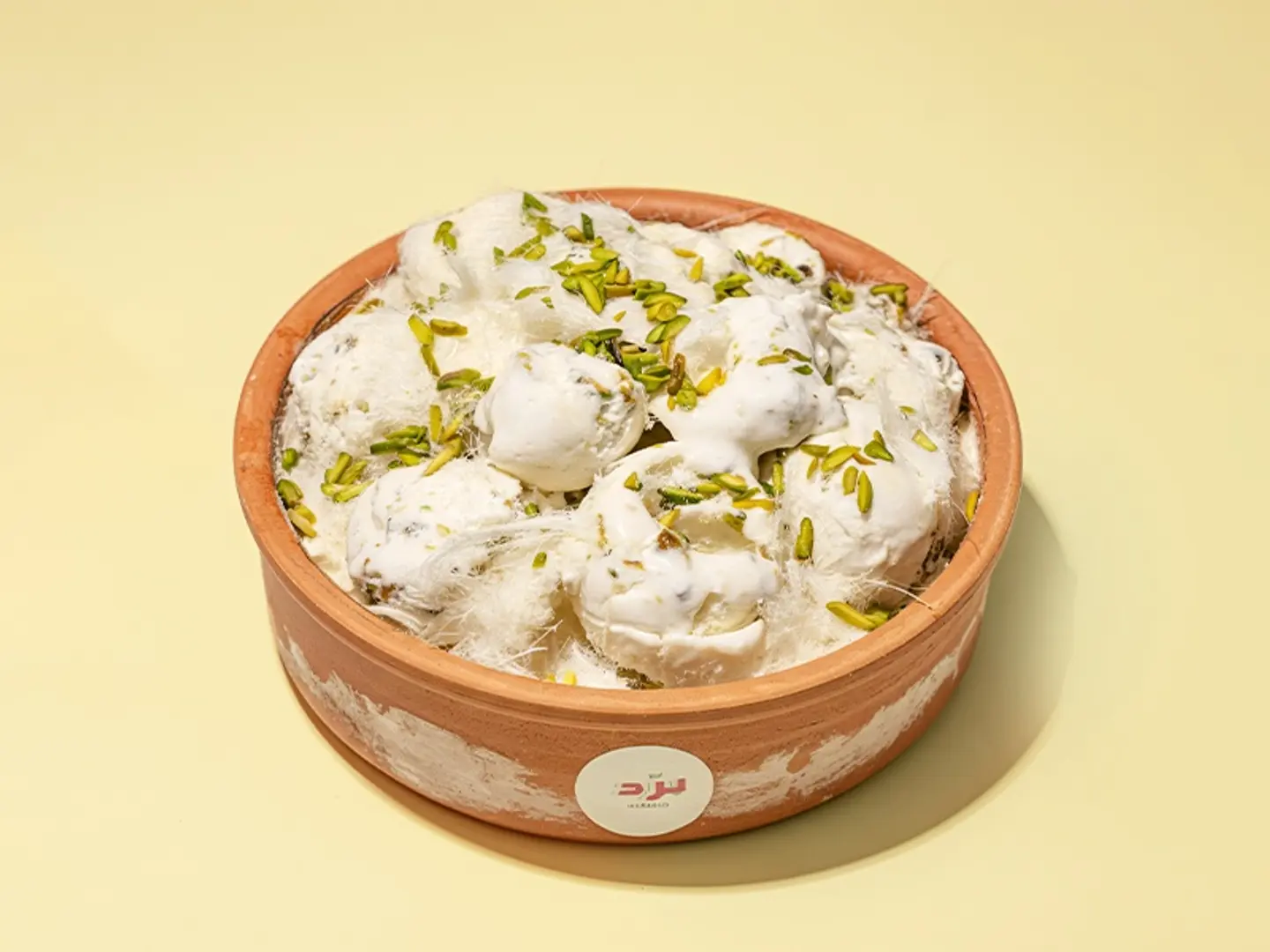 Ashta Pistachio Gelato Pottery