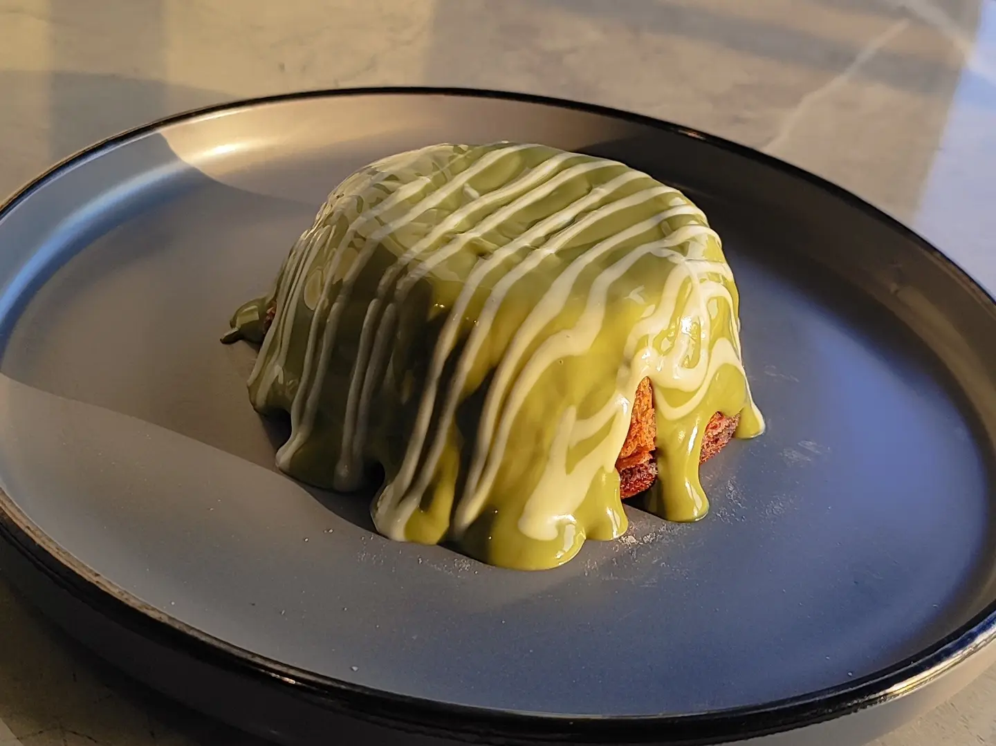 Pistachio Molten Cake