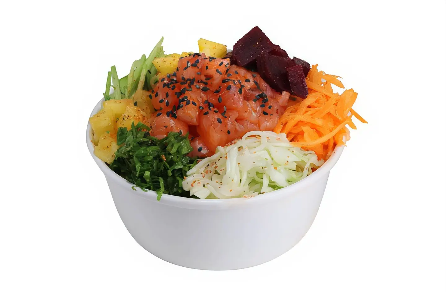 Specially Marinated Fresh Salmon Poke Bowl - Small
