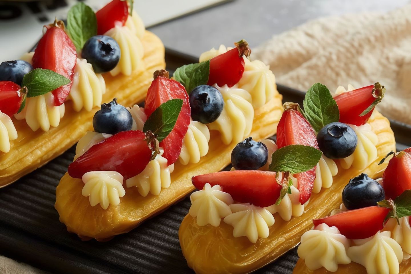 Fruit éclair - Piece