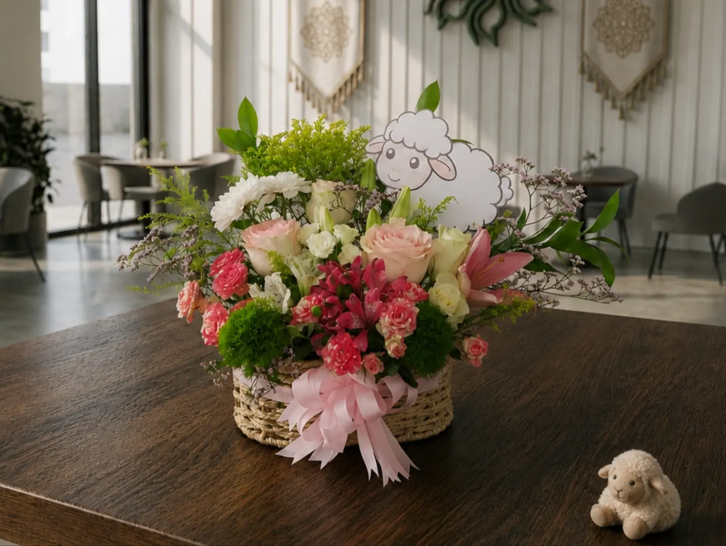 Eid Floral Basket