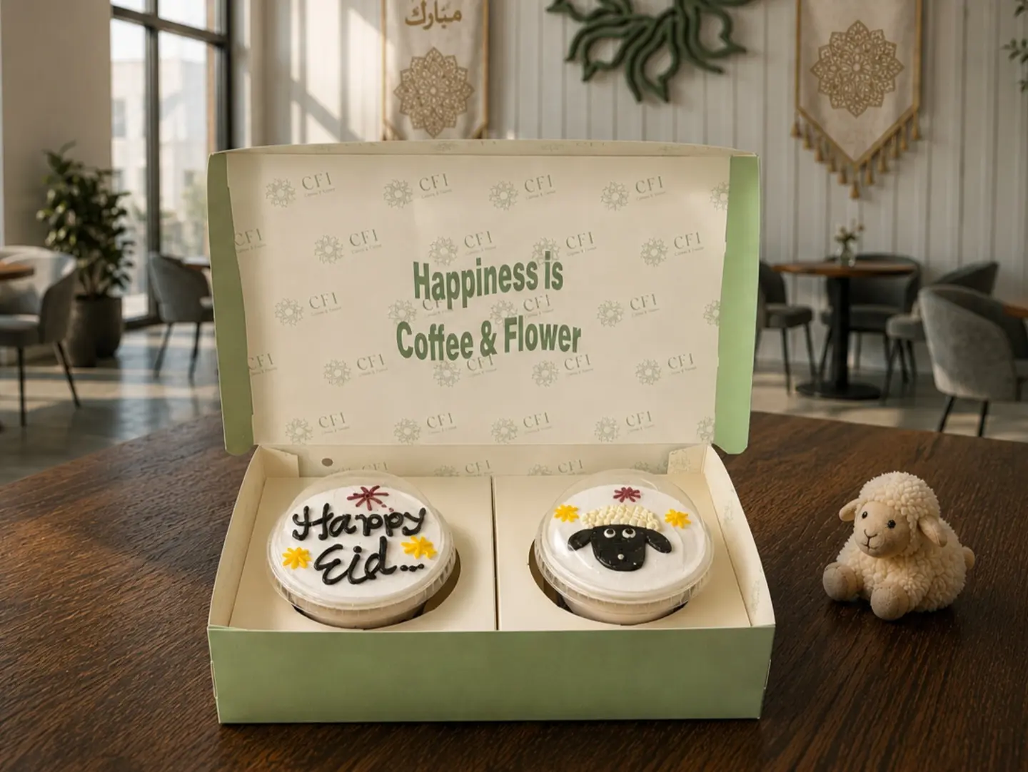 Eid Al Adha Box 2 Cupcakes