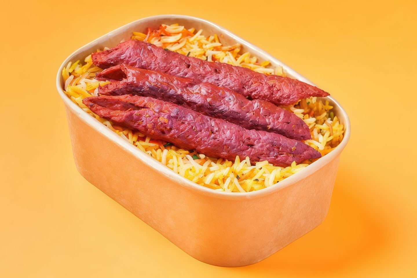 برياني كباب اللحم