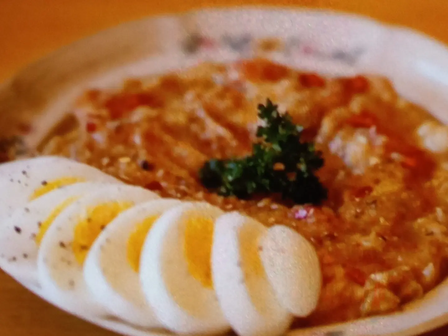 طبق فول بالبيض