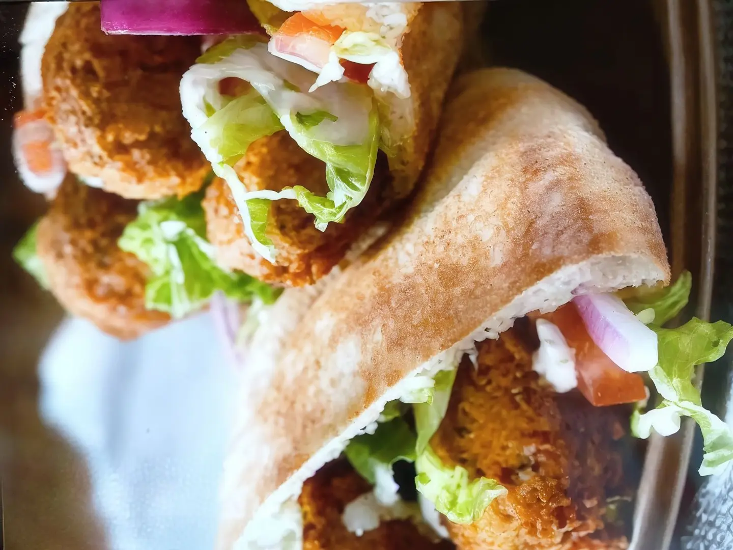 ساندوتش فلافل عادي